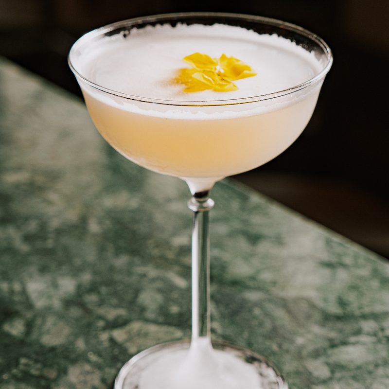 Sour in a coupe at Malocchio